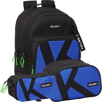 Pack 3 Piezas Kelme Royal Mochila, Estuche Y Neceser Kelme  | Safta