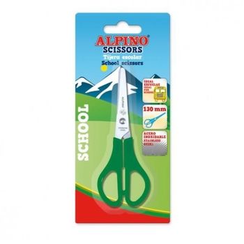 Alpino Tijeras School 13cm Colores Blister