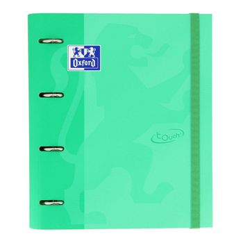 Miquelrius - Carpebloc Notebook Messages, Carpeta Archivador Con 4 Anillas  + Recambio 100 Hojas A4 Con Cuadrícula 5 Mm, Papel 90 G, Con Separadores Y  con Ofertas en Carrefour