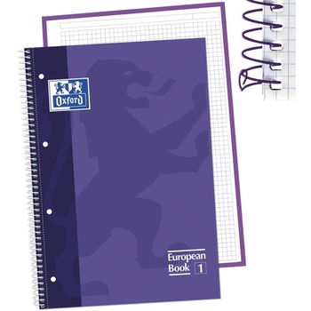 Cuaderno Oxford A4+ Europeanbook Malva