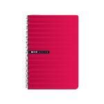 Enri Cuaderno Espiral 100h 4º Cuadricula 4x4 Rojo 100430077