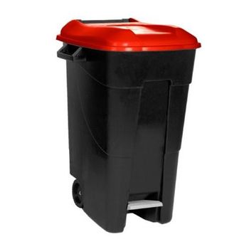 Contenedor Basura 120l Rojo 423109