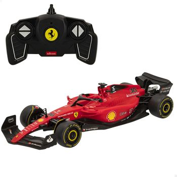 Rastar - Coche Teledirigido Ferrari F1-75 Escala 1:18