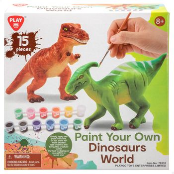 Set De Pintura Dinosaurio Play