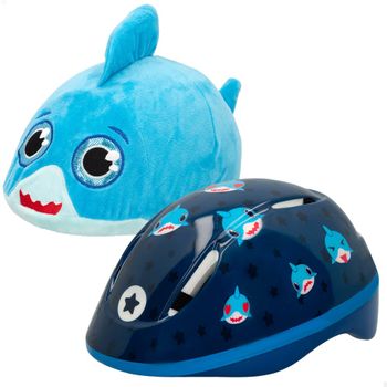 Casco Con Funda De Tiburón De Peluche K3yriders