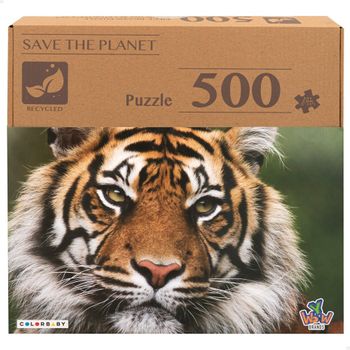 Cb Toys Puzzle Save The Planet Tigre 500 Piezas