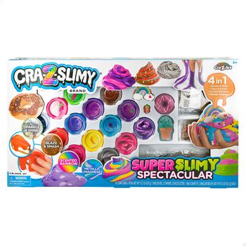 Cra-z-art - Pack 14 Botes Slime De Colores Para Moldear Con Accesorios Decorativos. Juego Para Niños A Partir De 6 Años