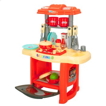 Cocina De Juguete Vintage De Madera: Rojo con Ofertas en Carrefour