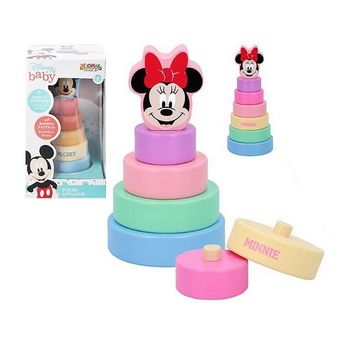 Bloques Apilables Mickey & Minnie 20 Cm (1+ Año)