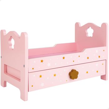 Cama Madera Para Muñecas Woomax