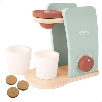 Woomax Cafetera De Madera Con Accesorios