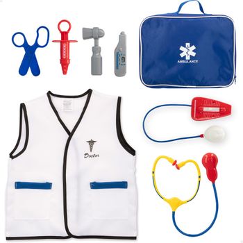 Maletín Médico de Juguete con Accesorios Moltó Madera (7 pcs) 