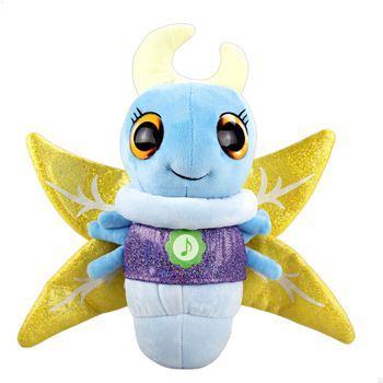 Glowies Peluche Con Luz Y Sonido Para Dormir Color Azul