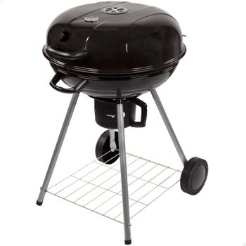 Barbacoa De Leña O Carbon Con Tapa Y Ruedas 100 X 68 X 97 Cm con Ofertas en  Carrefour