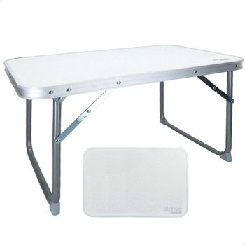 Mesa Ping-Pong Dobrável AKTIVE Camping (Azul - Aço - 160x80x70 cm)