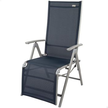 Tumbona Hamaca 5 Posiciones Silla Plegable Playa Piscina Camping Reposa  Cabeza 15313 con Ofertas en Carrefour