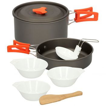 Juego De Cubiertos Para Camping Albainox 3 Piezas Hoja Acero Inox Y Mango  Abs Con Funda 11001 con Ofertas en Carrefour