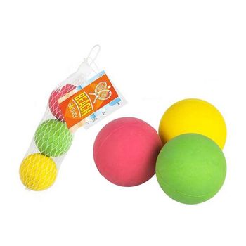 Pelotas Para Palas De Playa 47 Mm Goma (3 Uds)