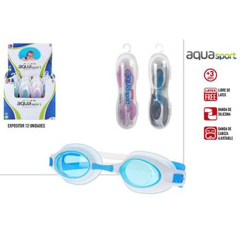 GAFAS NATACIÓN SEA SPORT PISCINA NIÑOS 3-6 AÑOS 4 COLORES SURTIDOS