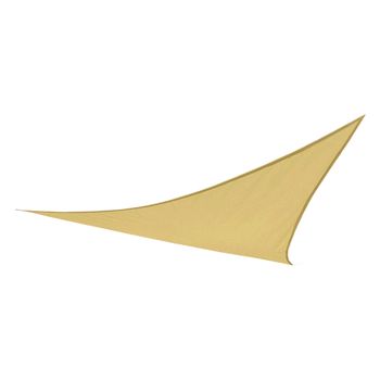 Toldo Sombreo Triangular Aktive Garden Color Crema