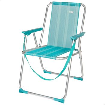 Taburete Plegable De Playa De Tijera De Hierro Y Textileno 33x31x39 Cm con  Ofertas en Carrefour