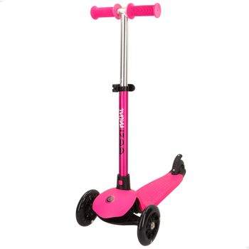 Patinete 3 Ruedas Fucsia C/manillar Desmontable Eezi