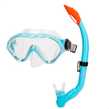 Aqua Sport-set Mascara Buceo Cristal Junior C/tubo 2/s