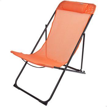 Silla De Playa Plegado Slim Aktive, Reclinable En 6 Posiciones Antivuelco,  Medidas 47x66x107cm, Peso Máx. 110 Kg. con Ofertas en Carrefour