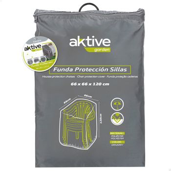 Funda Protectora Para Sillas 66x66x120x80 Cm Aktive Garden