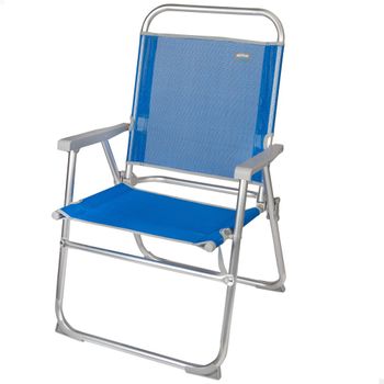 Silla Playa Plegable Fija Azul Aktive Beach