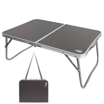 Mesa Plegable Aktive Con Asa Para Transportar, Portátil Y Compacta 60x40x25cm, De Aluminio