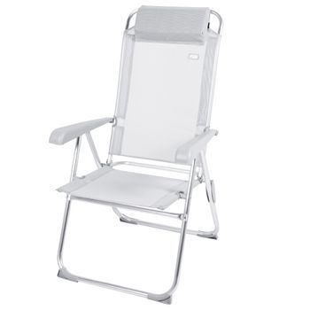 Silla Plegable De Camping Plegable Antivuelco Aktive, Con Posavasos Y  Bolsillo, 48x50x86cm, Estable Y Portátil con Ofertas en Carrefour