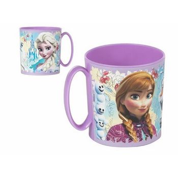 Taza Microondas De Frozen De Plástico