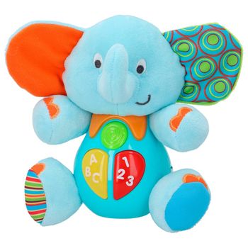 Winfun Peluche Elefante Para Bebés Que Habla C/luces