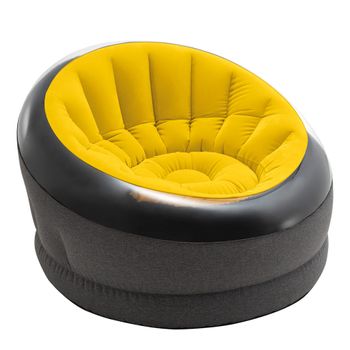 Sillón Inflable Empire En Amarillo Intex