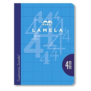 Editorial Lamela Paquete 10 Libretas Cuarto 50 Hojas 4 Mmn, 8 Colores Surtidos, 06c004