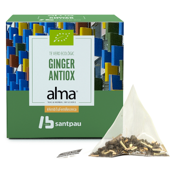 Alma Home Green Tea Ginger 15 Bolsitas