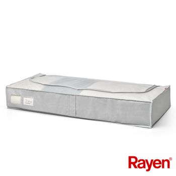 Rayen, Funda De Tela Multiusos, Almacenaje De Ropa Y Ropa De Cama, Con Cremallera, Transpirable, Plegable Y Resistente, 45 X 103 X 16 Cm