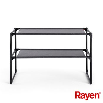 Rayen, Zapatero Apilable, Capacidad Para 9 Pares De Zapatos, Fácil Montaje, Se Adapta A Cualquier Espacio,  59 X 28 X 38