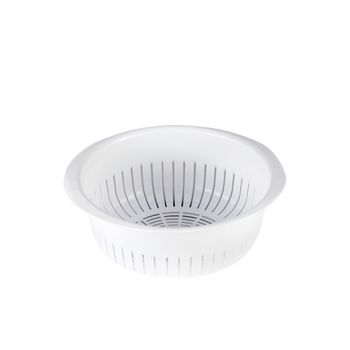 Escurridor Redondo Plástico Denox Ø28 X 10,8 Cm Blanco