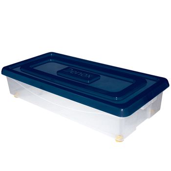 Caja Ordenación Bajocama Plástico Denox Mundibox 79 X 39 X 18 Cm Azul