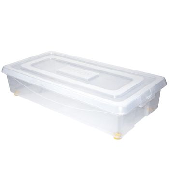 Caja Ordenación Bajocama Plástico Denox Mundibox 79x39x18cm Transparente