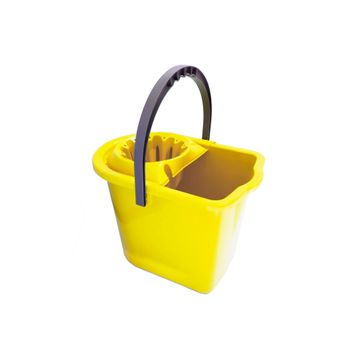 Fragasuelos Oval Plástico Denox 40 X 28,5 X 29 Cm 14l Amarillo