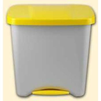 Pedalbin Ecologico 50l Amarillo