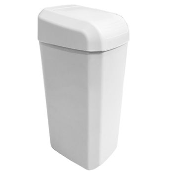 Papelera Basculante Troya 45 L. Blanco