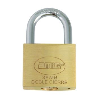 ABUS 82/63 CANDADO RECTANGULAR LATON