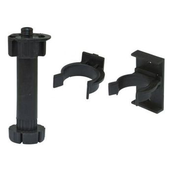 Kit 4 Patas Mesa Modelo 9 16x95x120mm Negro 22724