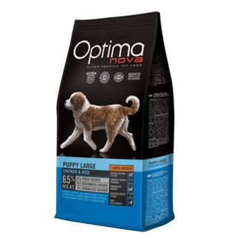 Optima Nova Puppy Large Pollo Y Arroz 12 Kg