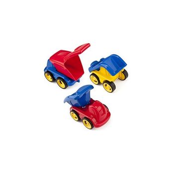 Juego Miniland Minimobil Dumpy 6 Vehiculos