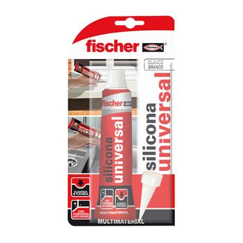 Blister Silicona Universal Blanco Fischer 50ml